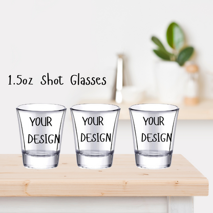 Custom Shot glasses